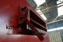 Шибер газохода котла с ОУР 1.2 МВт