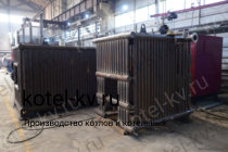 Отопительный котел КВД-0.8 на дровах фото