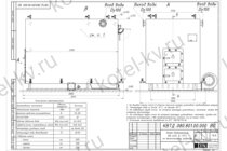 Чертеж котла на древесных отходах 0.93 МВт