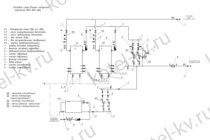 Тепловая схема котельной МКУ 800 с 2 котлами без резерва