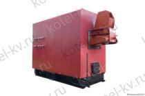 Котел с забрасывателем промышленный